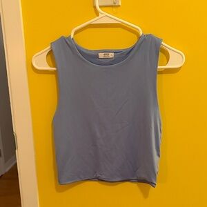 Ardene Light Blue Crop Top